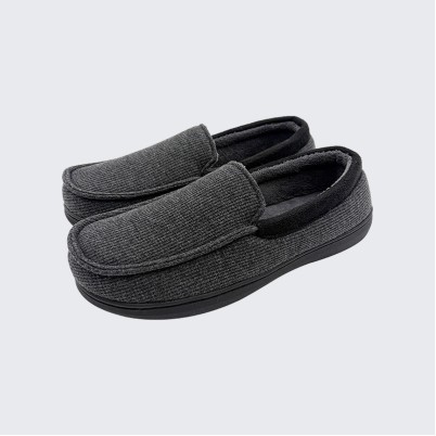 Breathable knitted memory foam house slippers