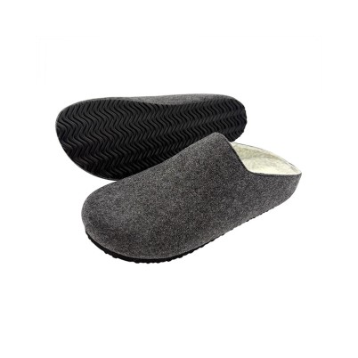Cork arch support felt slippers