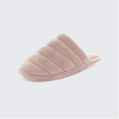 Ultra-soft memory foam indoor mule slippers