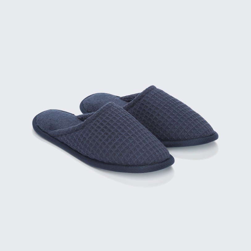 Lightweight memory foam open-toe slippers