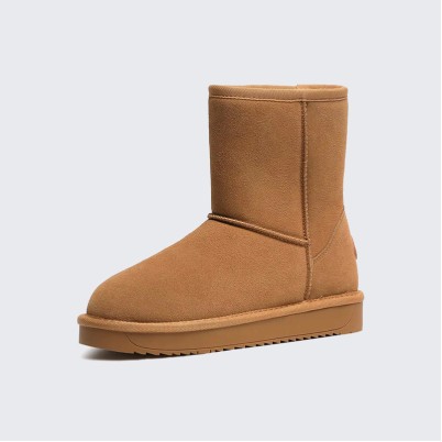 Warm height-increasing snow boots