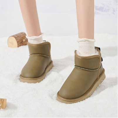 Urban style warm women's ankle boots