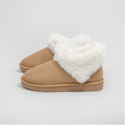 Stylish and warm women's winter snow boots