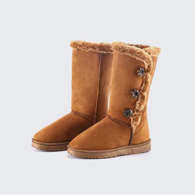 Comfortable thick-soled cotton snow boots