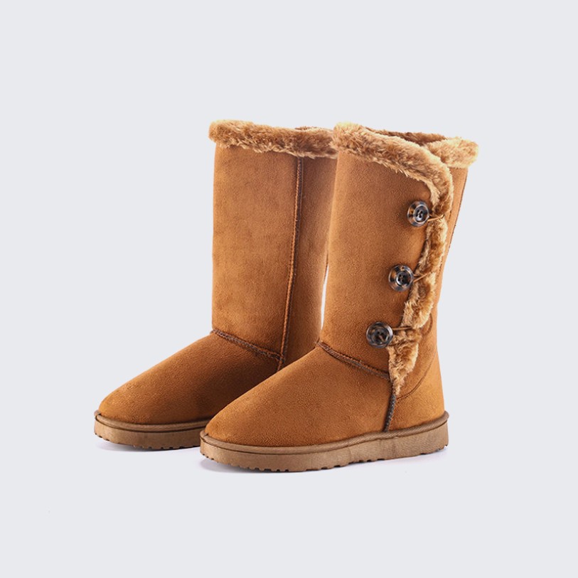 Comfortable thick-soled cotton snow boots