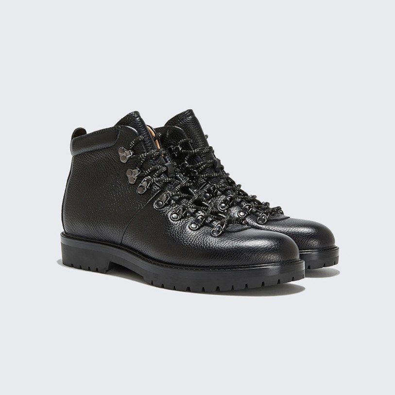 Lace-up men's outdoor casual ankle boots